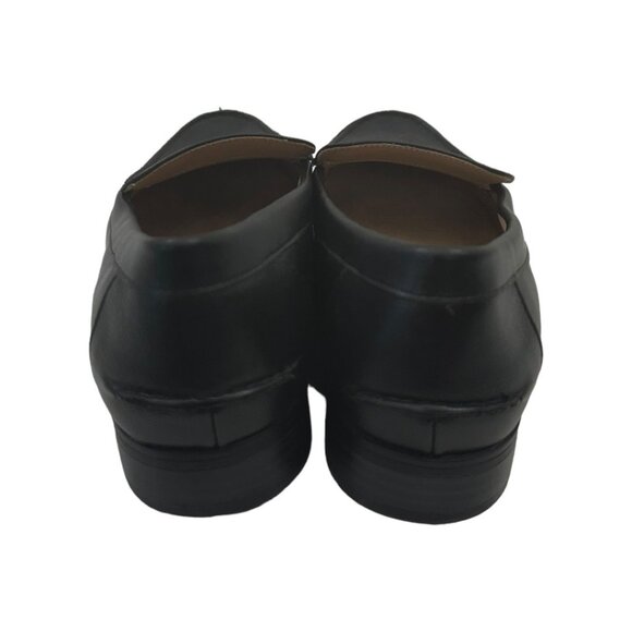 LIFE STRIDE Margot Soft Sistem Women SZ 10M Black Leather Loafers Shoes Slip On - Picture 4 of 10